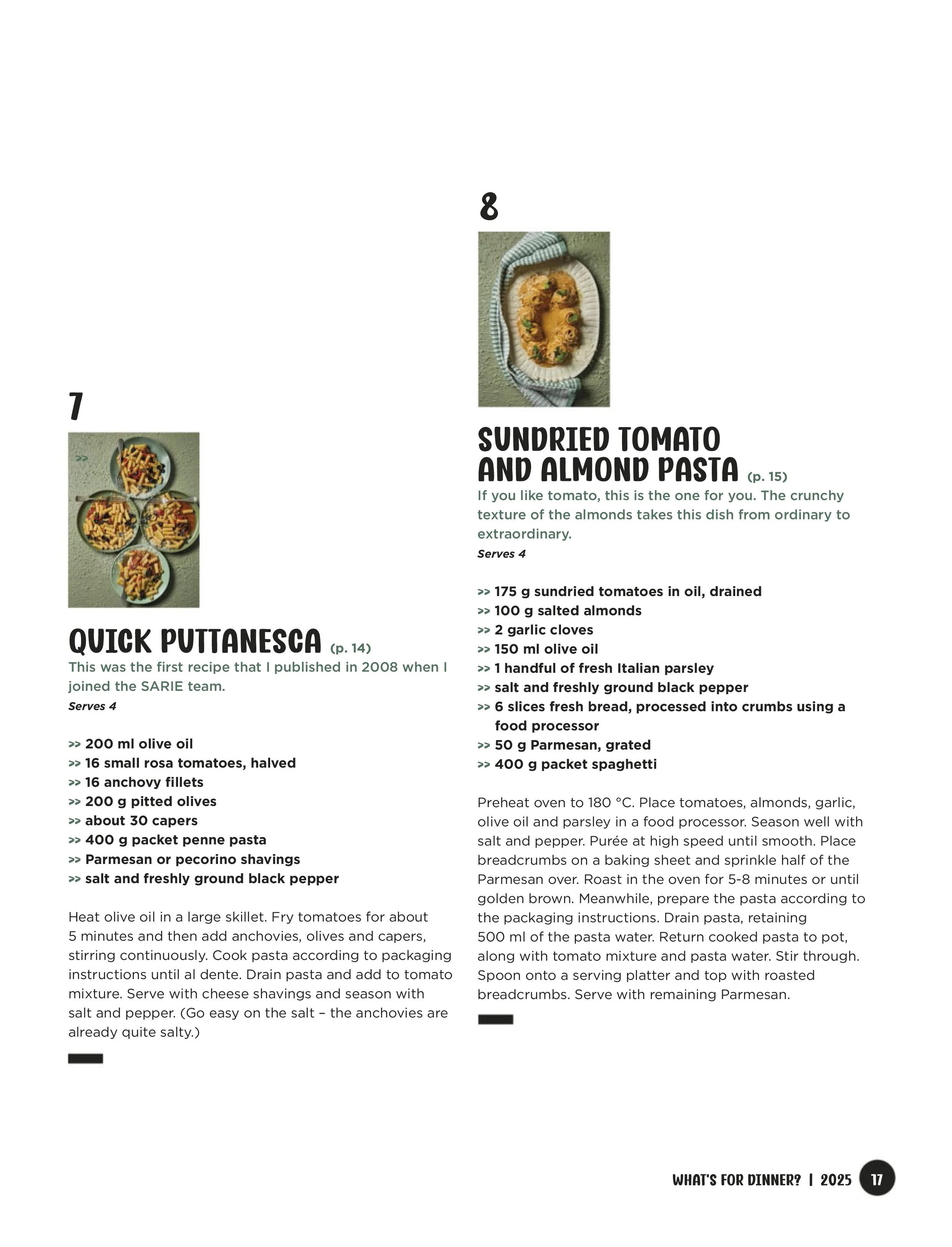 100 Recipes What’s for Dinner 2025 Magazine Digital - Image 2