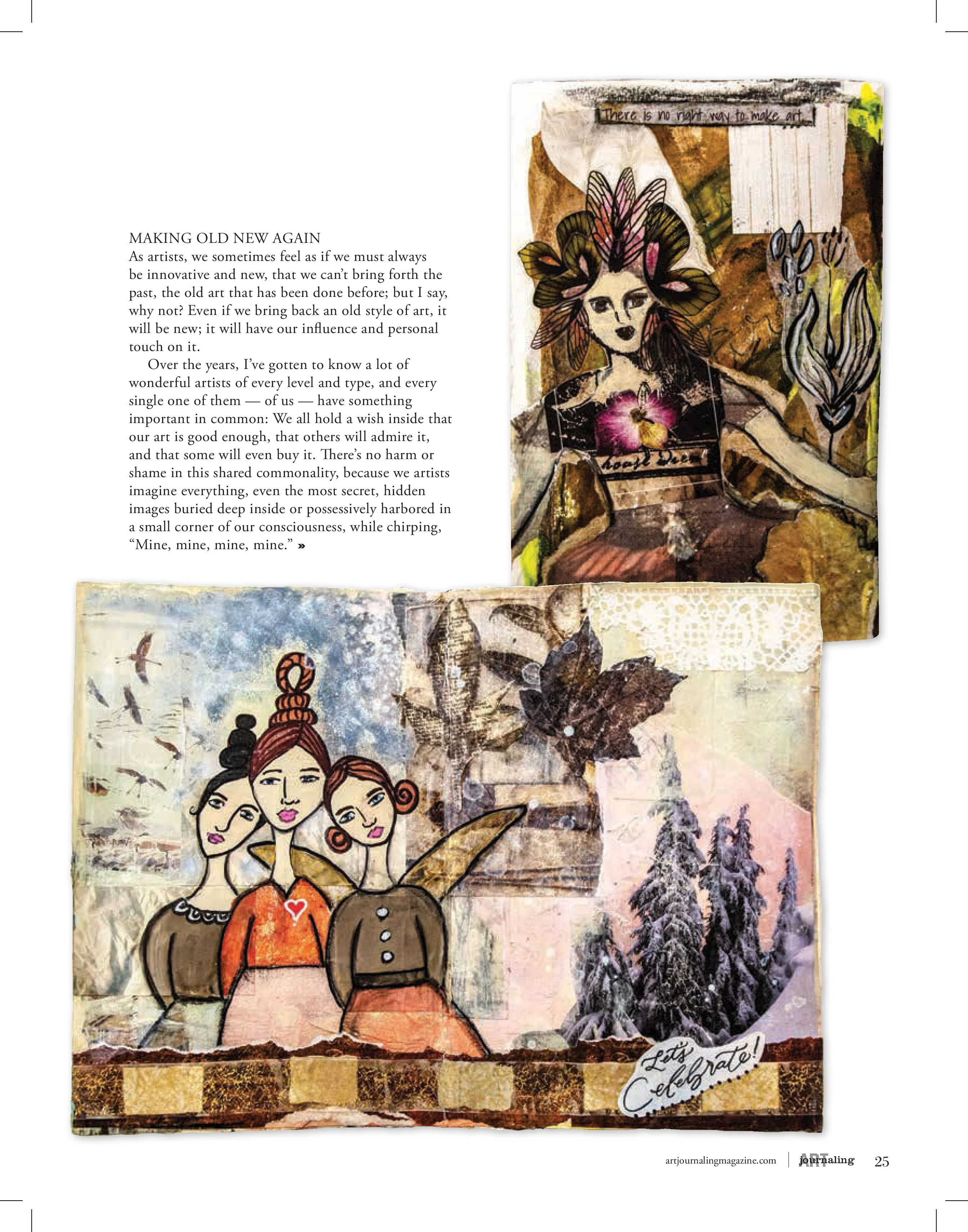 Art Journaling – October/November/December 2024 Magazine Digital - Image 2
