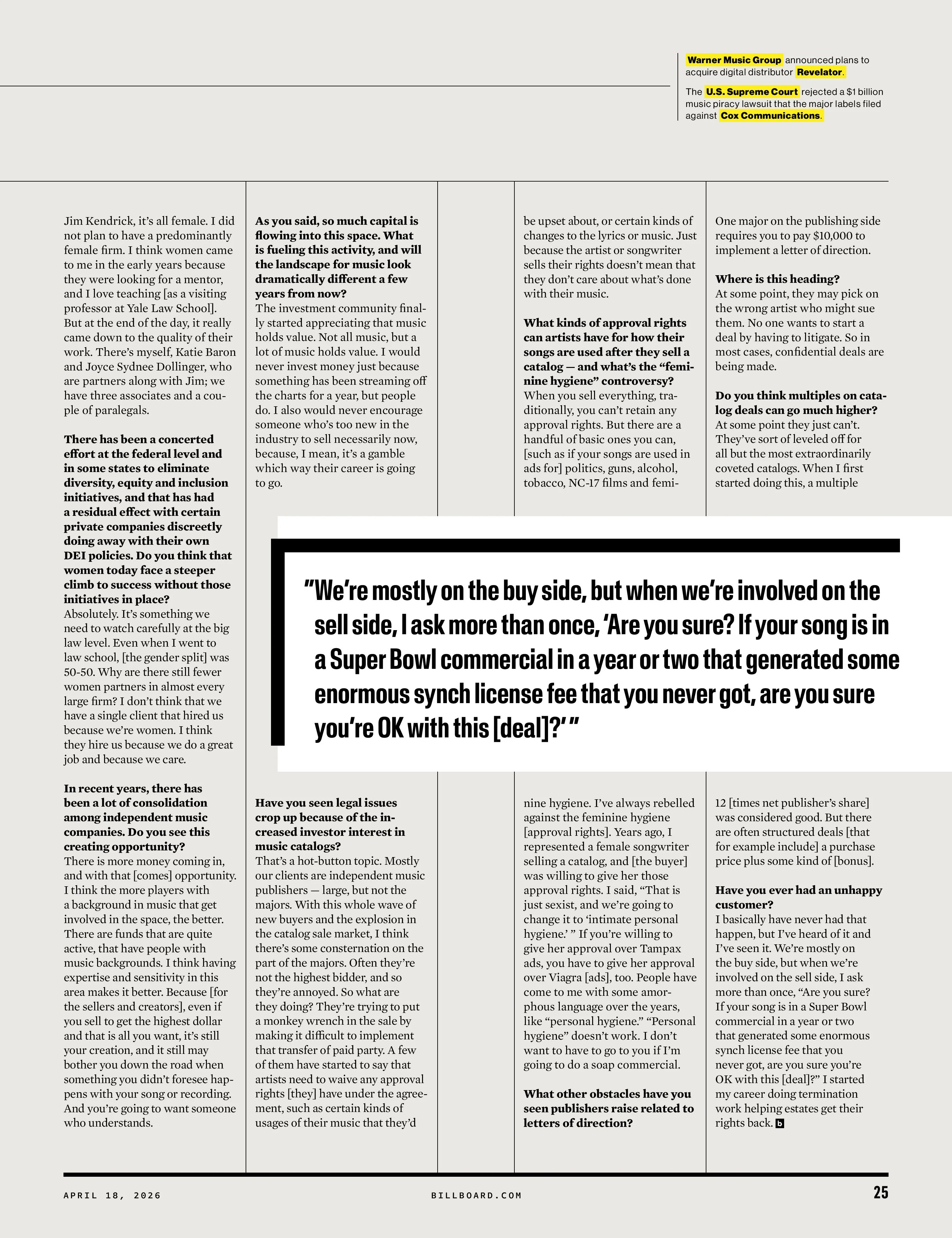 Billboard – April 18, 2026 Magazine Digital - Image 3