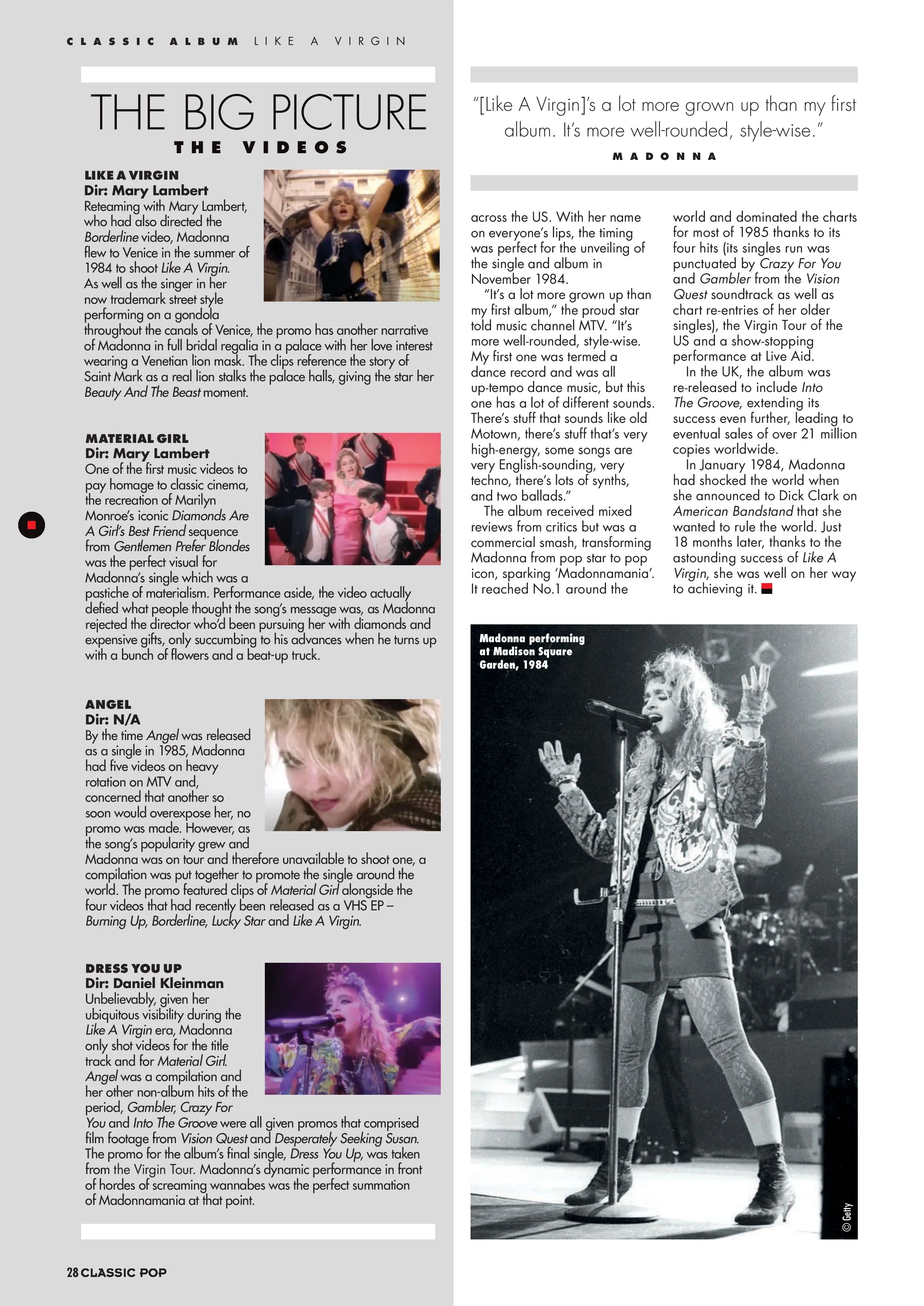 Classic Pop Presents – Madonna, Volume 2 2023 Magazine Digital - Image 3