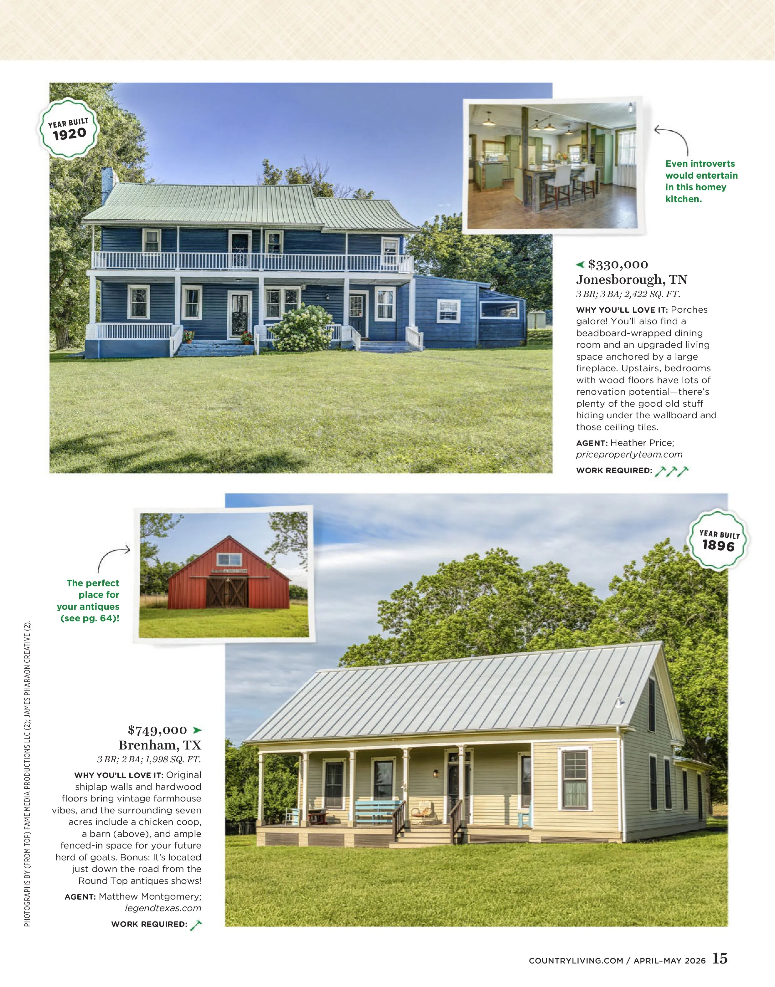 Country Living USA – April/May 2026 Magazine Digital - Image 2