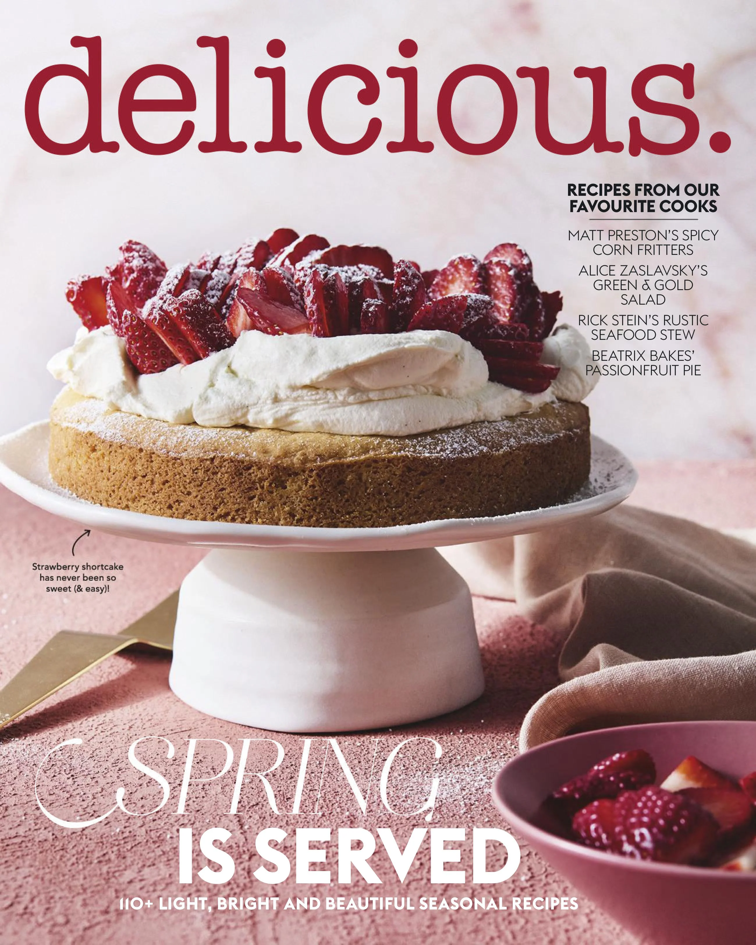 delicious. Cookbooks – Spring Is Served, 2025 Magazine Digital