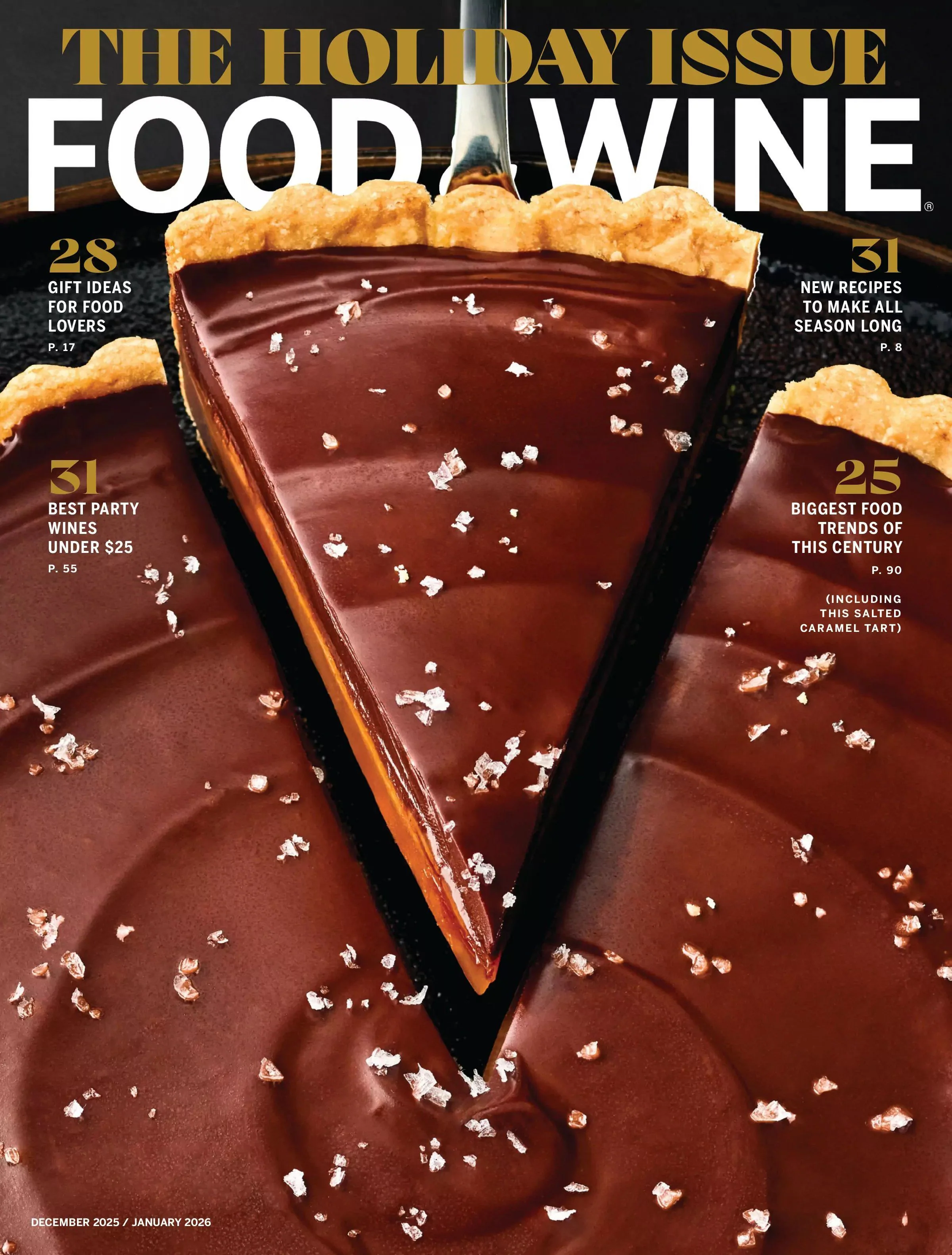 Food & Wine USA – The Holiday Issue, December 2025-January 2026 Magazine Digital