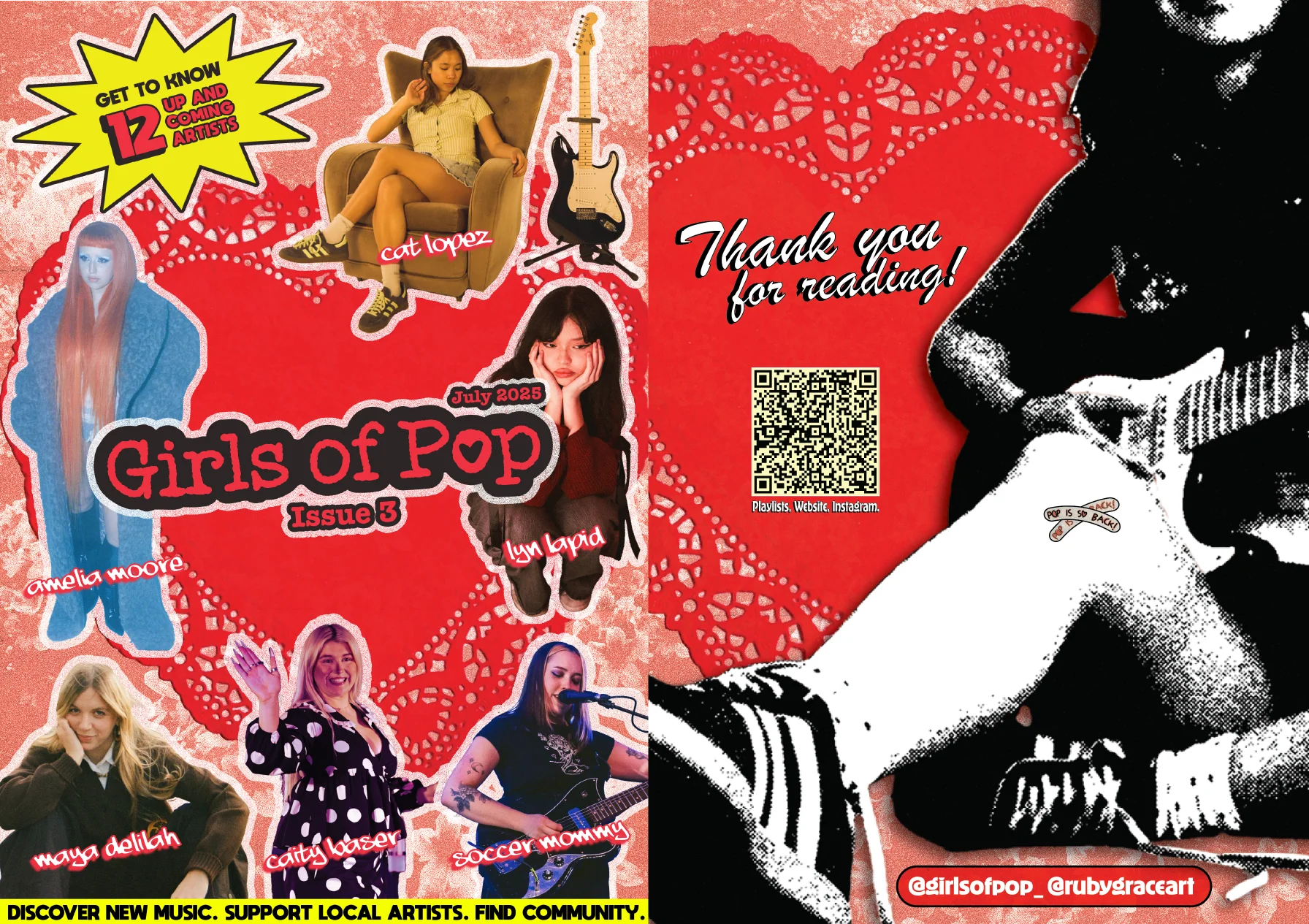 Girls Of Pop Zine Issue 3