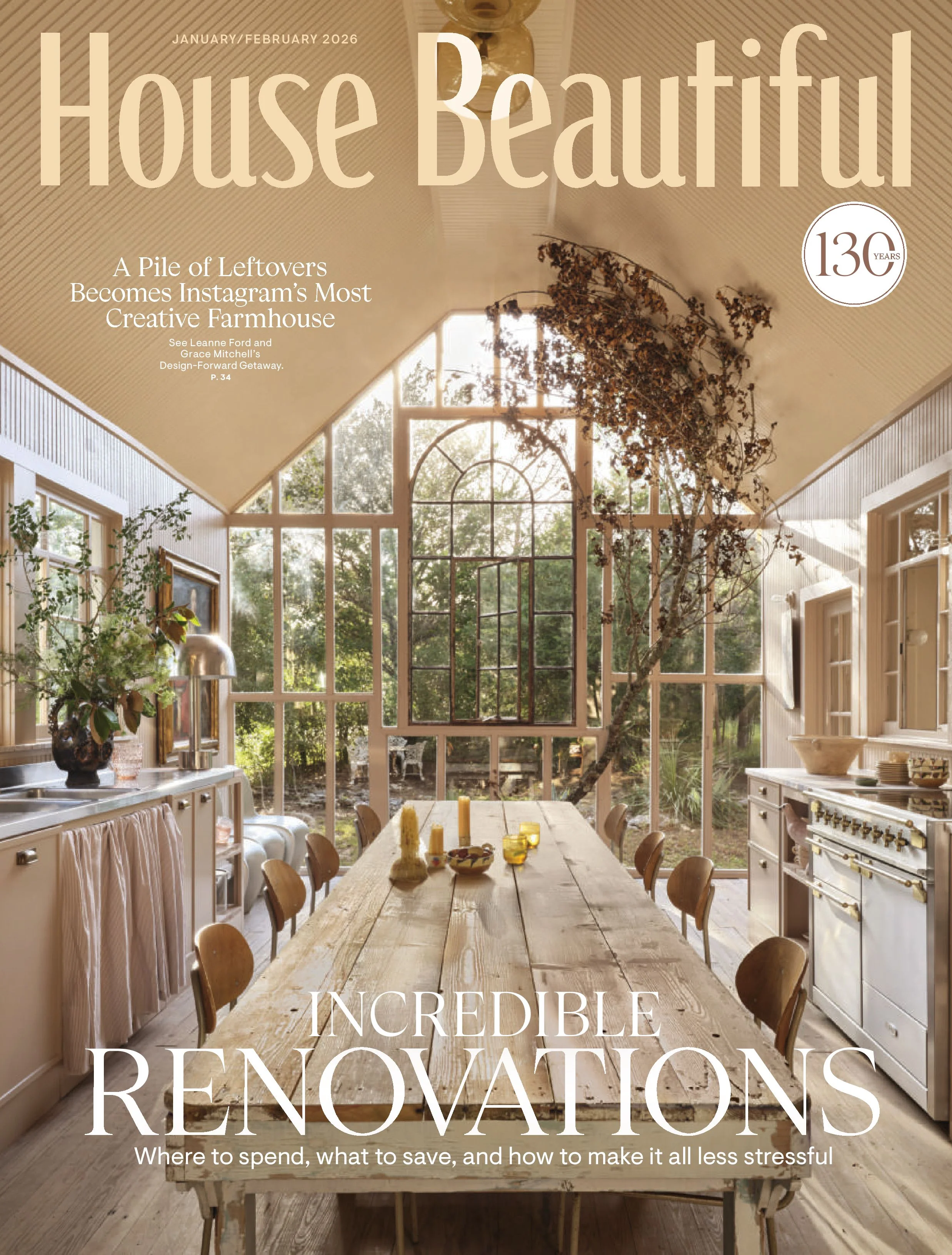 House Beautiful USA – January / February 2026 Magazine Digital