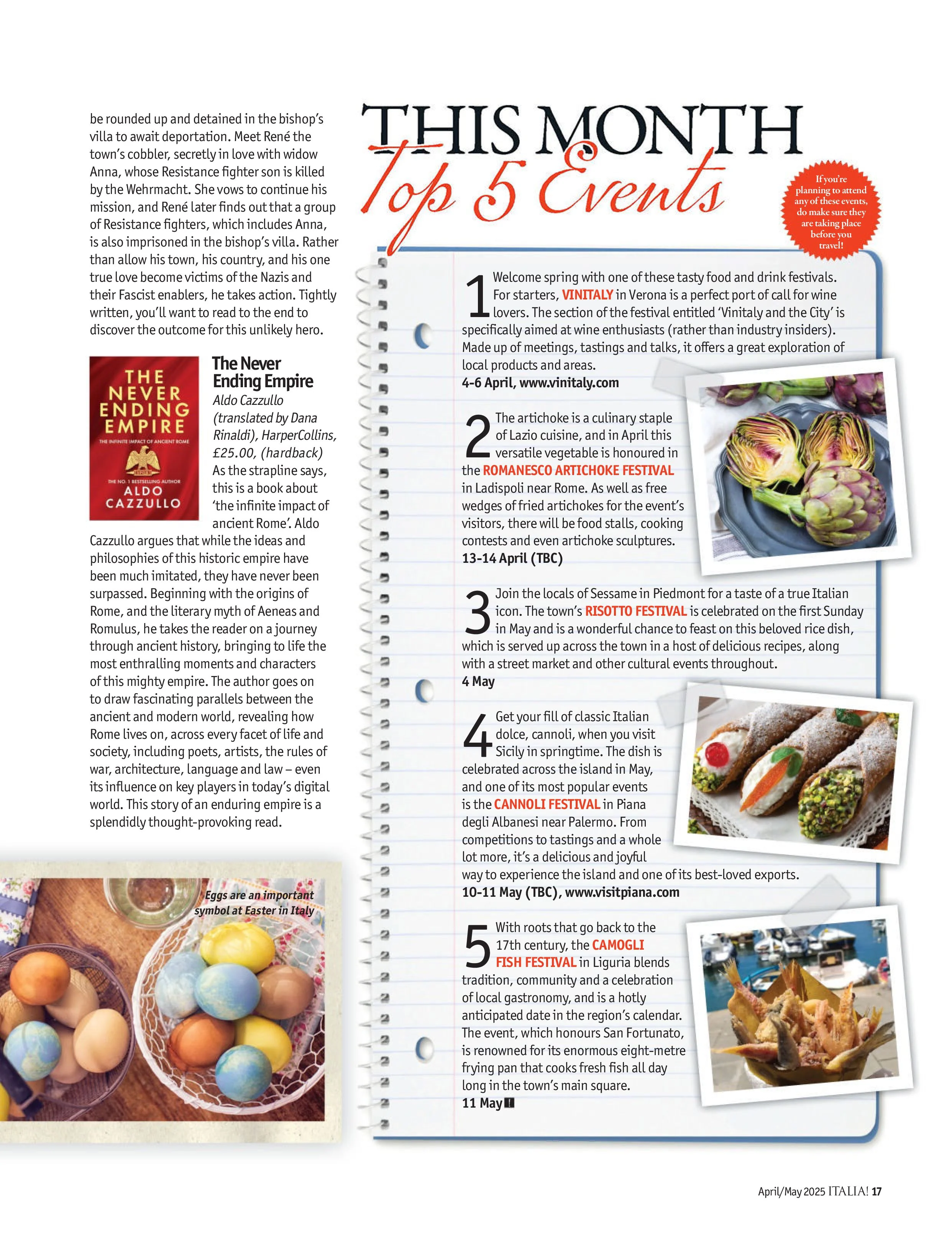 Italia! – April/May 2025 Magazine Digital - Image 2