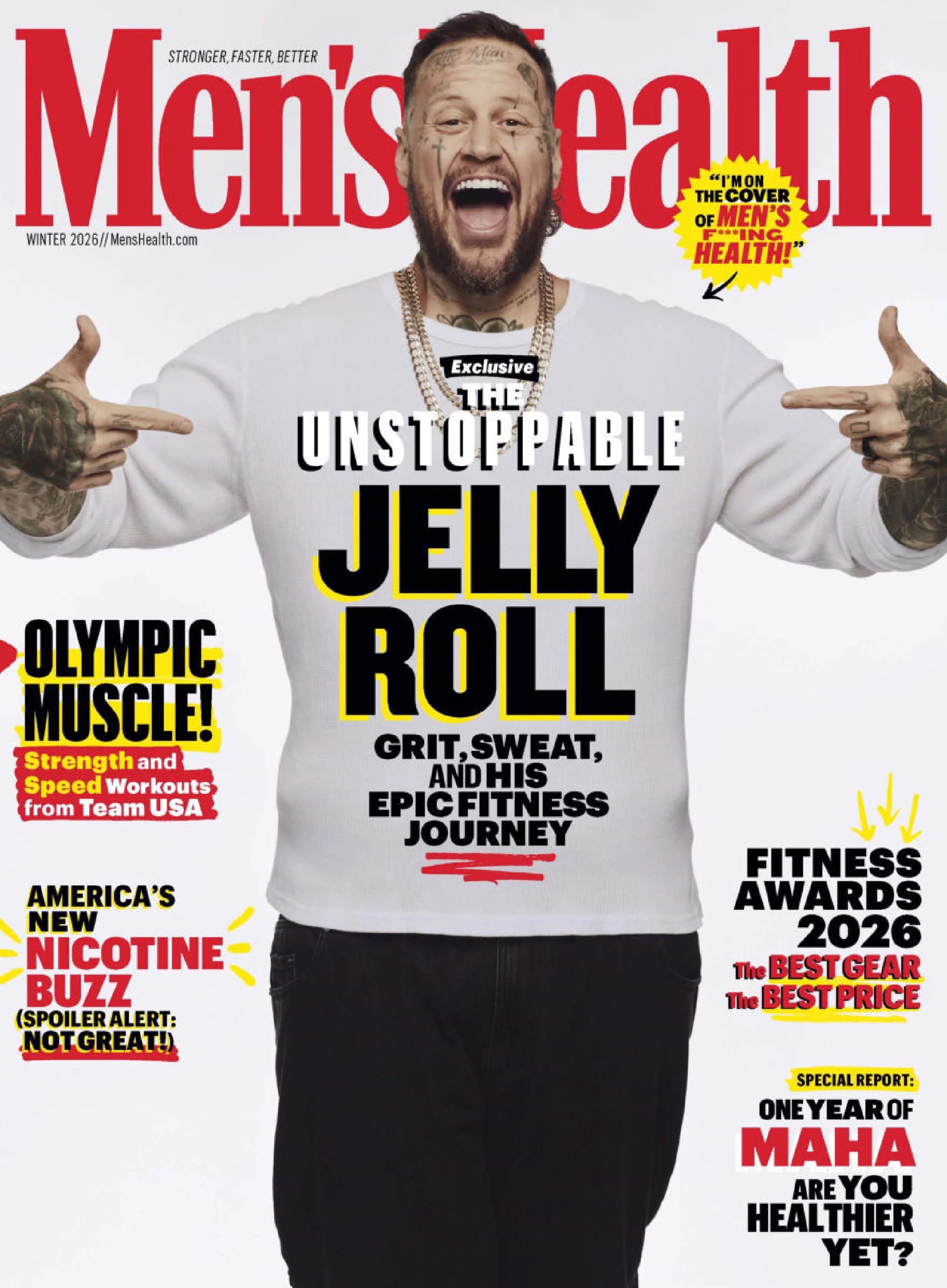 Men’s Health USA – Winter 2026 Magazine Digital