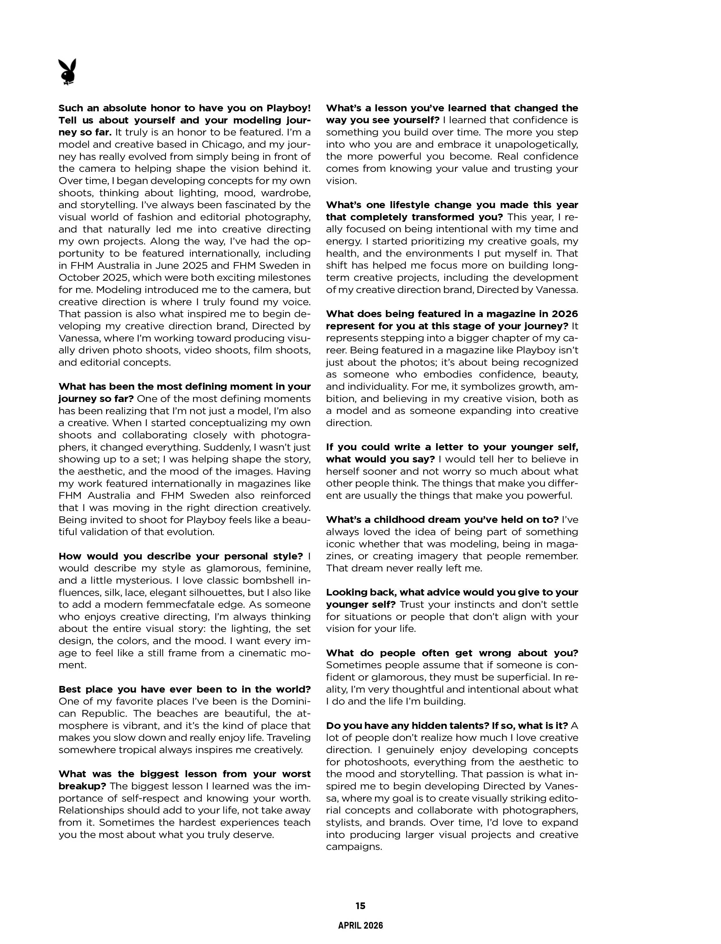 Playboy Australia - April 2026 Magazine Digital - Image 2