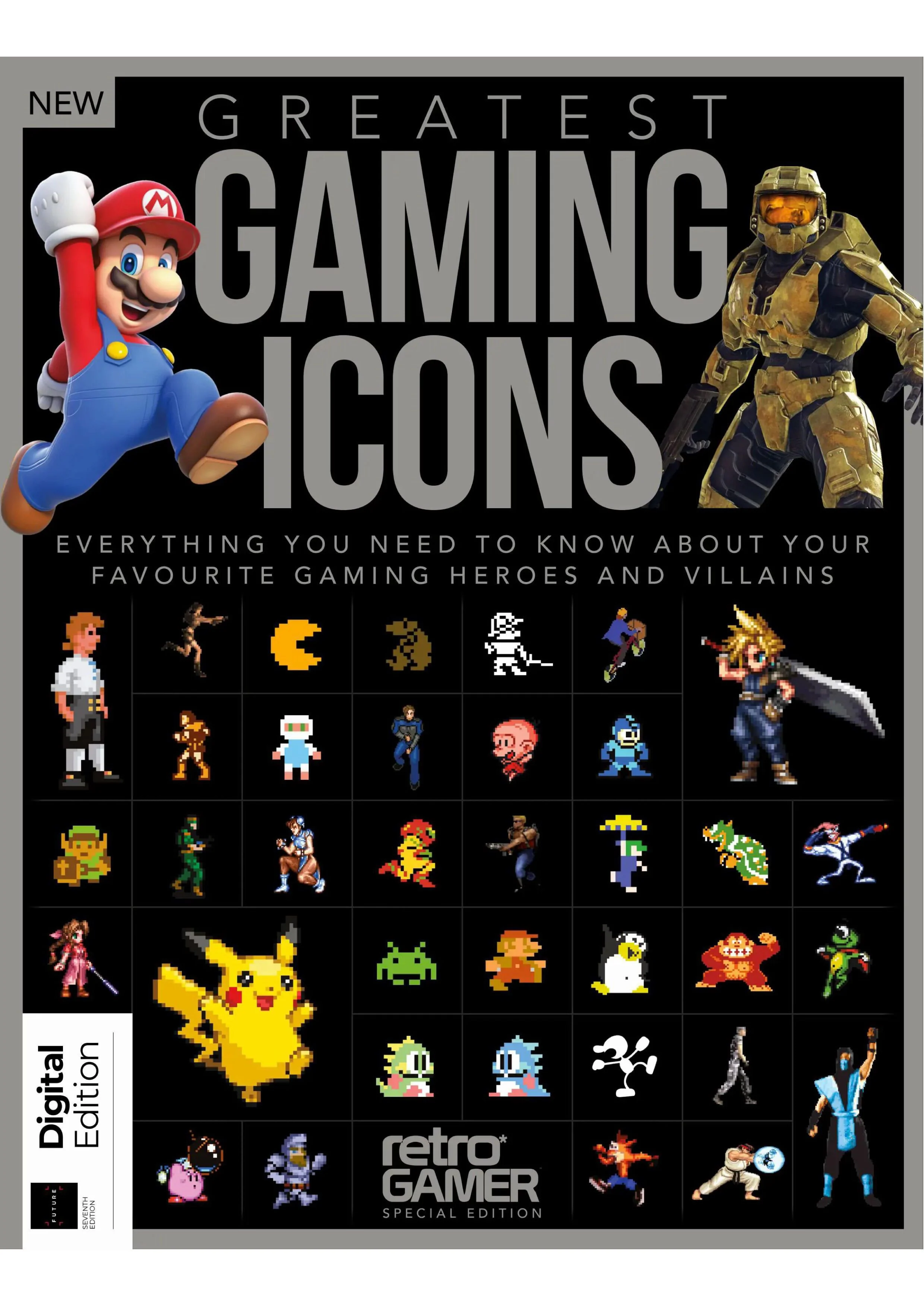 Retro Gamer Presents – Greatest Gaming Icons – 7th Edition 2025 Magazine Digital