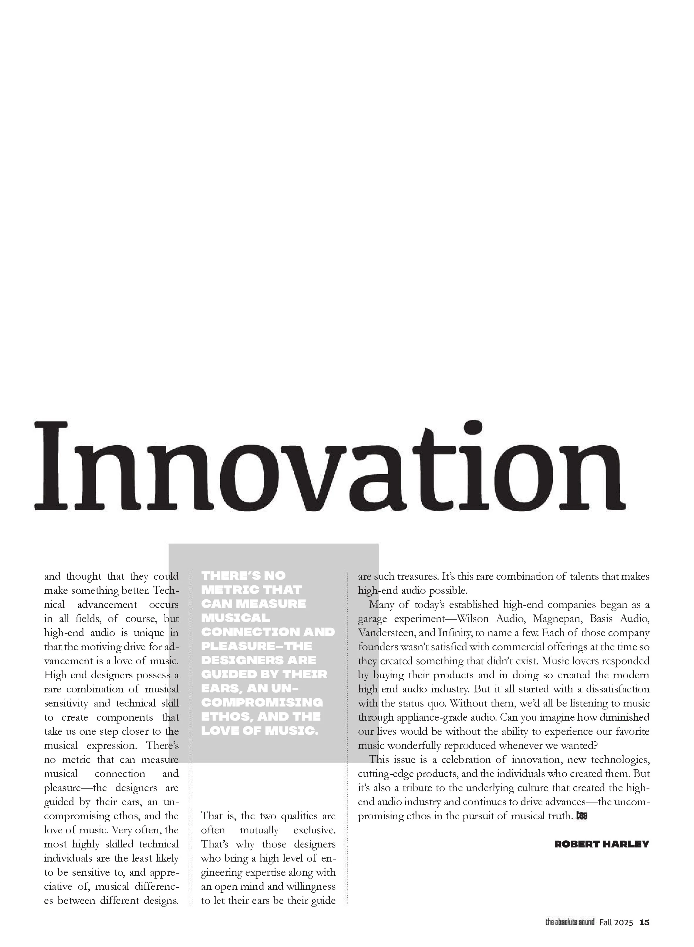 The Absolute Sound – Fall 2025 Magazine Digital - Image 2